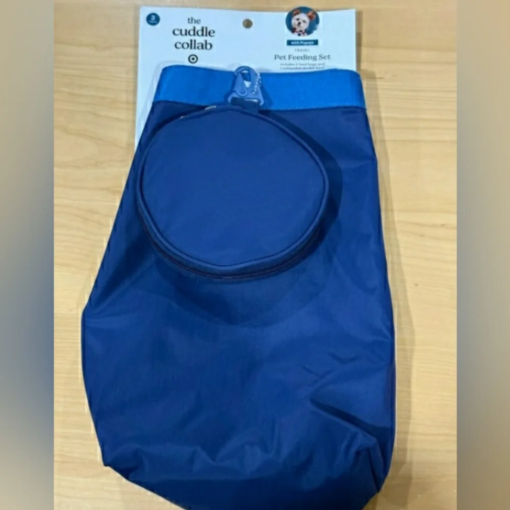 The Cuddle Collab Pet Feeding Set in Blue - TARGET